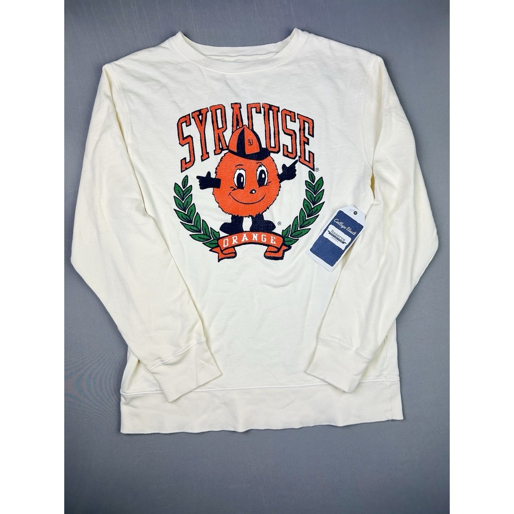 SAMPLE Syracuse Men's L Blue‎ 84 Reserve Collection Orange Men Sweatshirt NEW